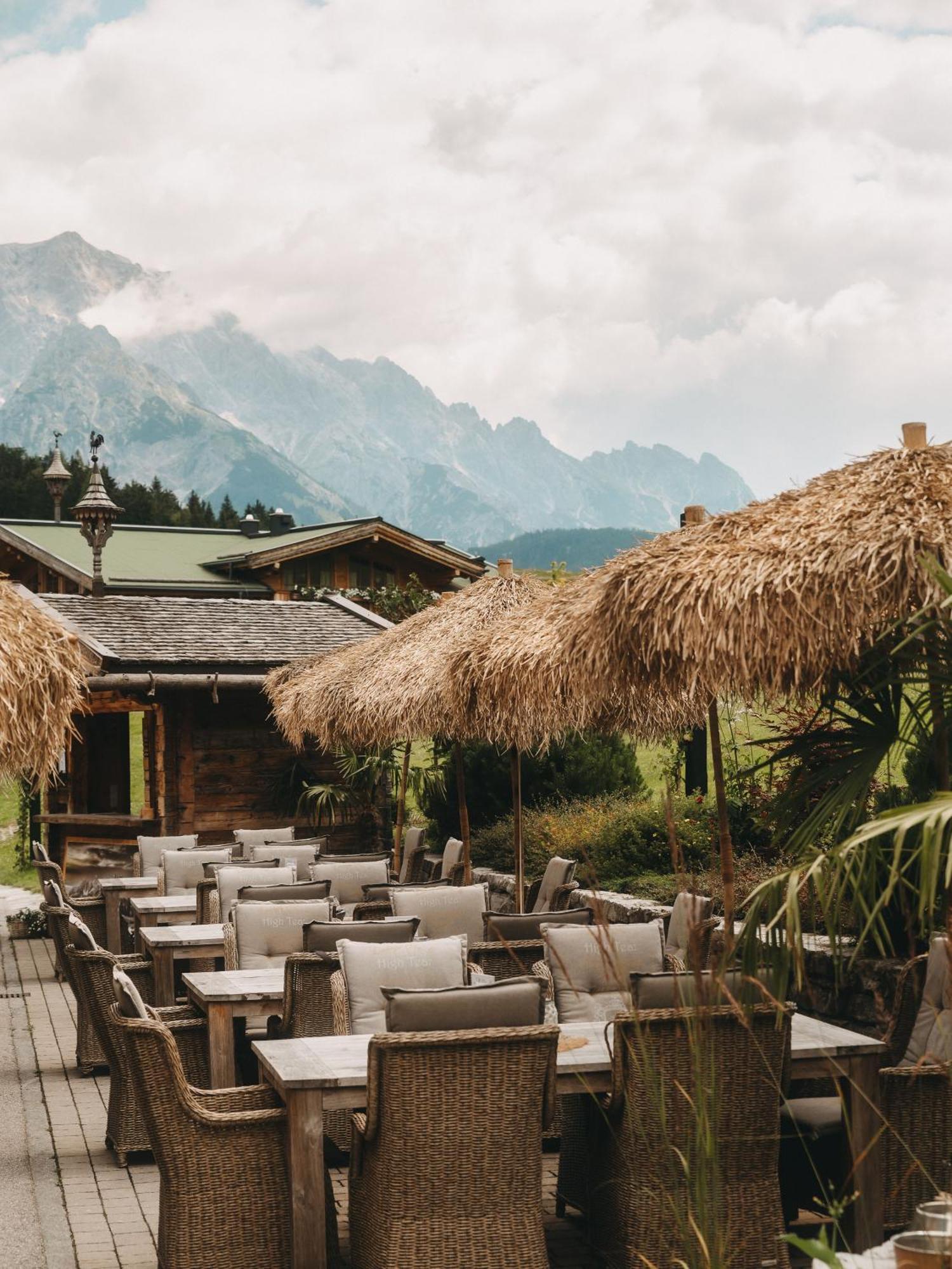 Jufenalm Boho Hotel & Restaurant Maria Alm am Steinernen Meer Exterior foto